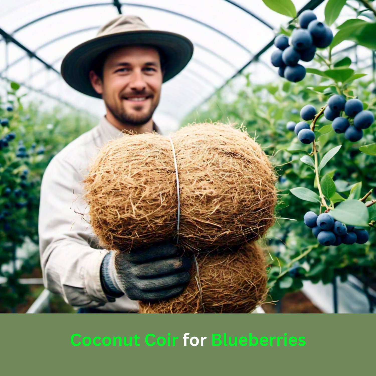 Coconut Coir for Blueberries