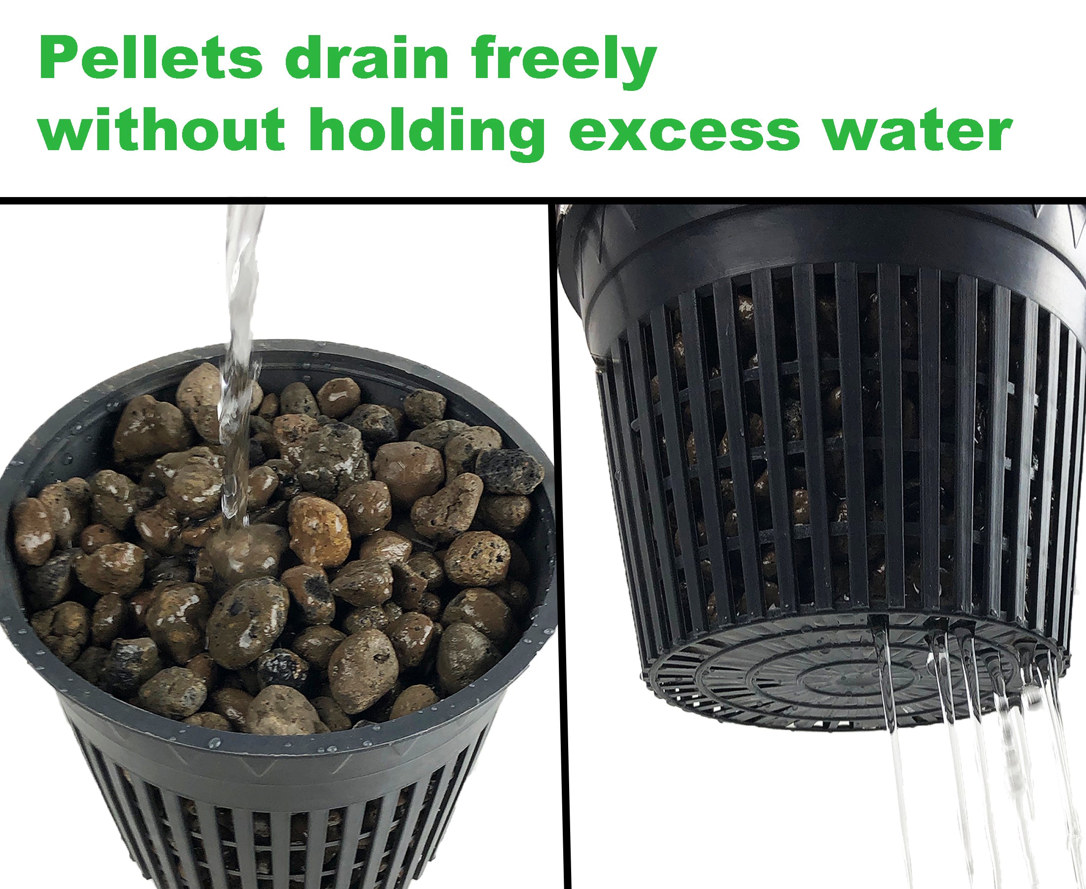 Viastone 50L Expanded Clay Pebbles Irregular Grow Rocks Hydroponic Growing Medium (Packs)