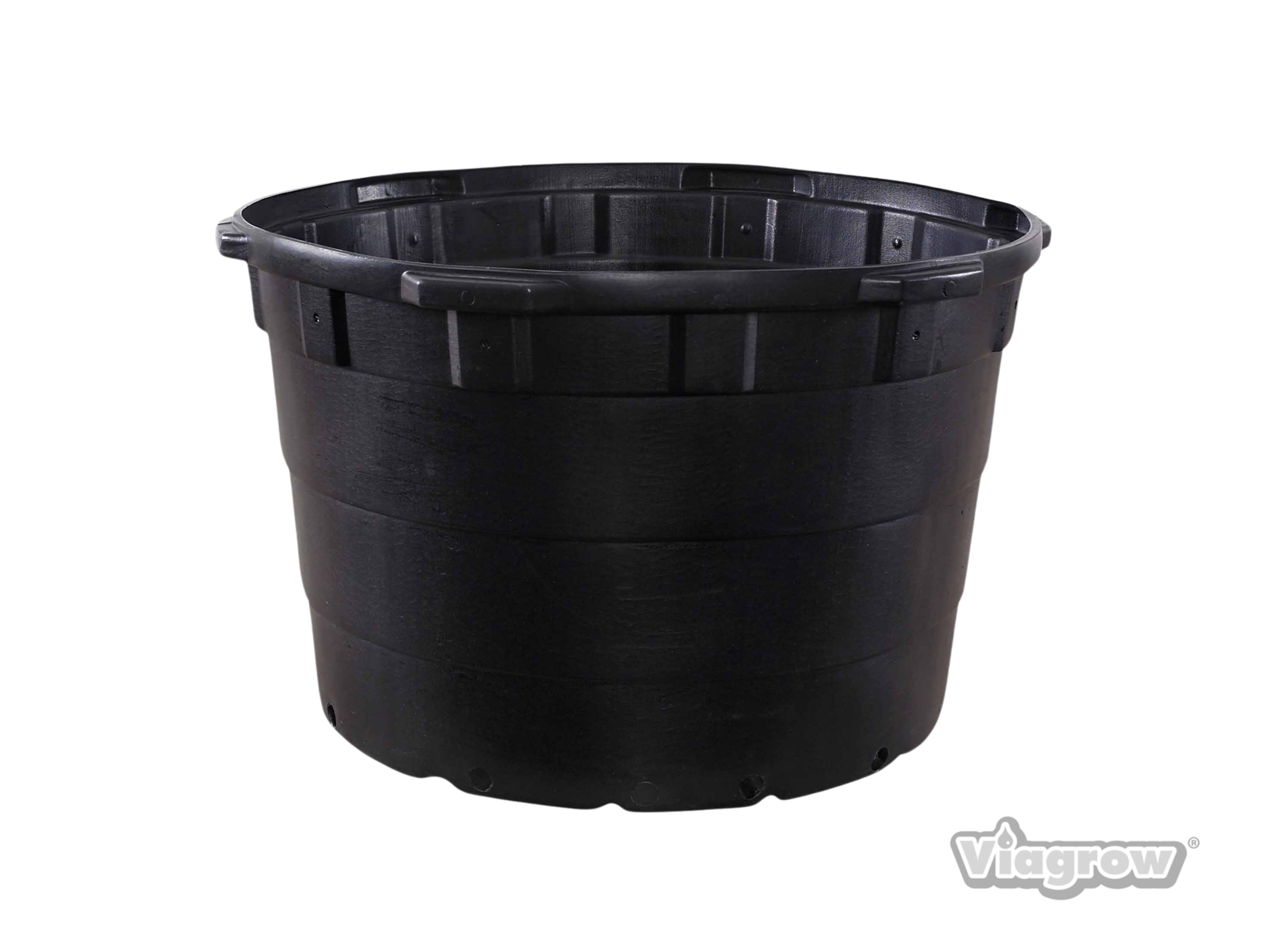 Viagrow 65 gal. 32 in. L x 21 in. W Black Indoor/Outdoor Plastic Nursery Pot