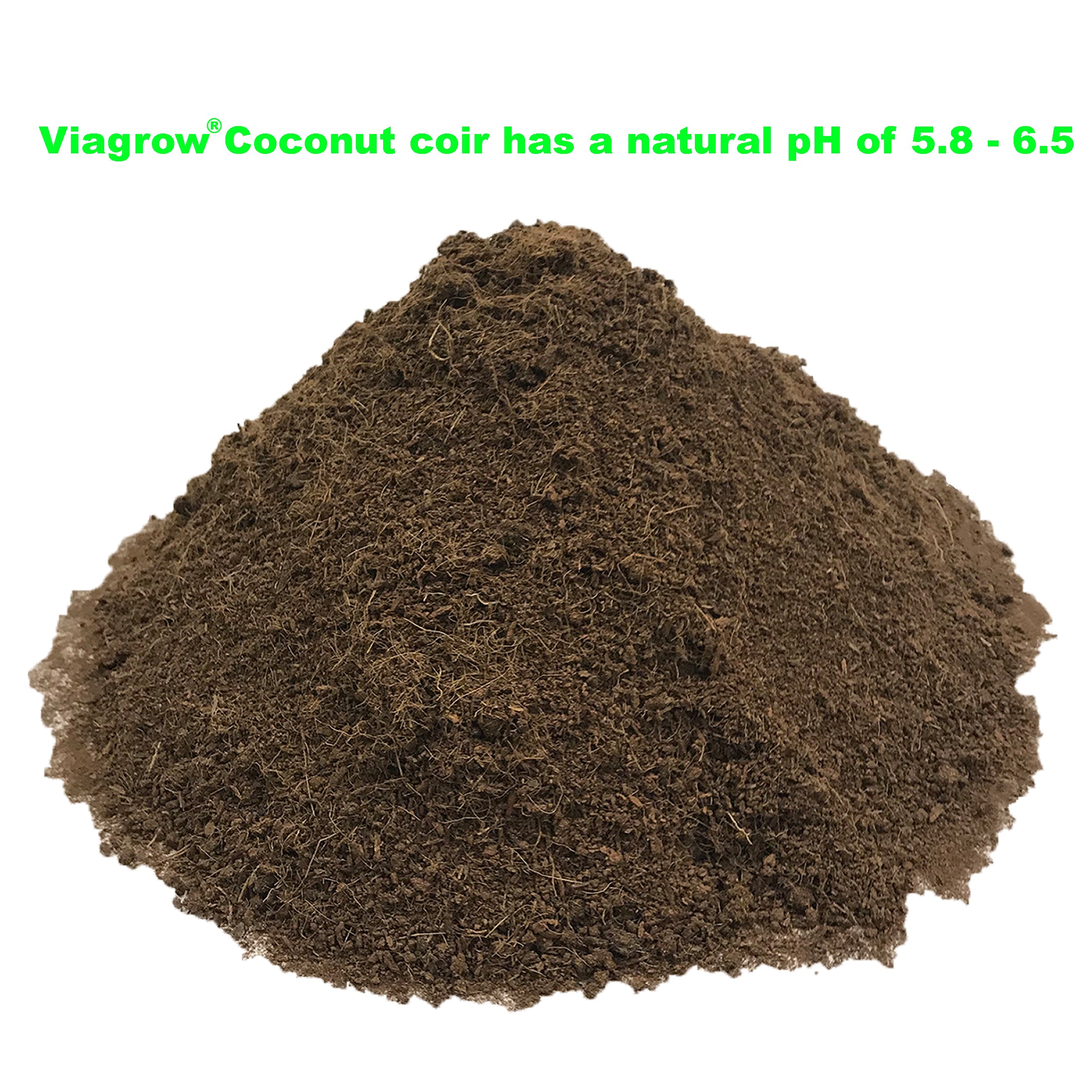 Viagrow 5 kg (11 lb.) OMRI Organic Compressed Coconut Coir Premium Grow Media (Packs)