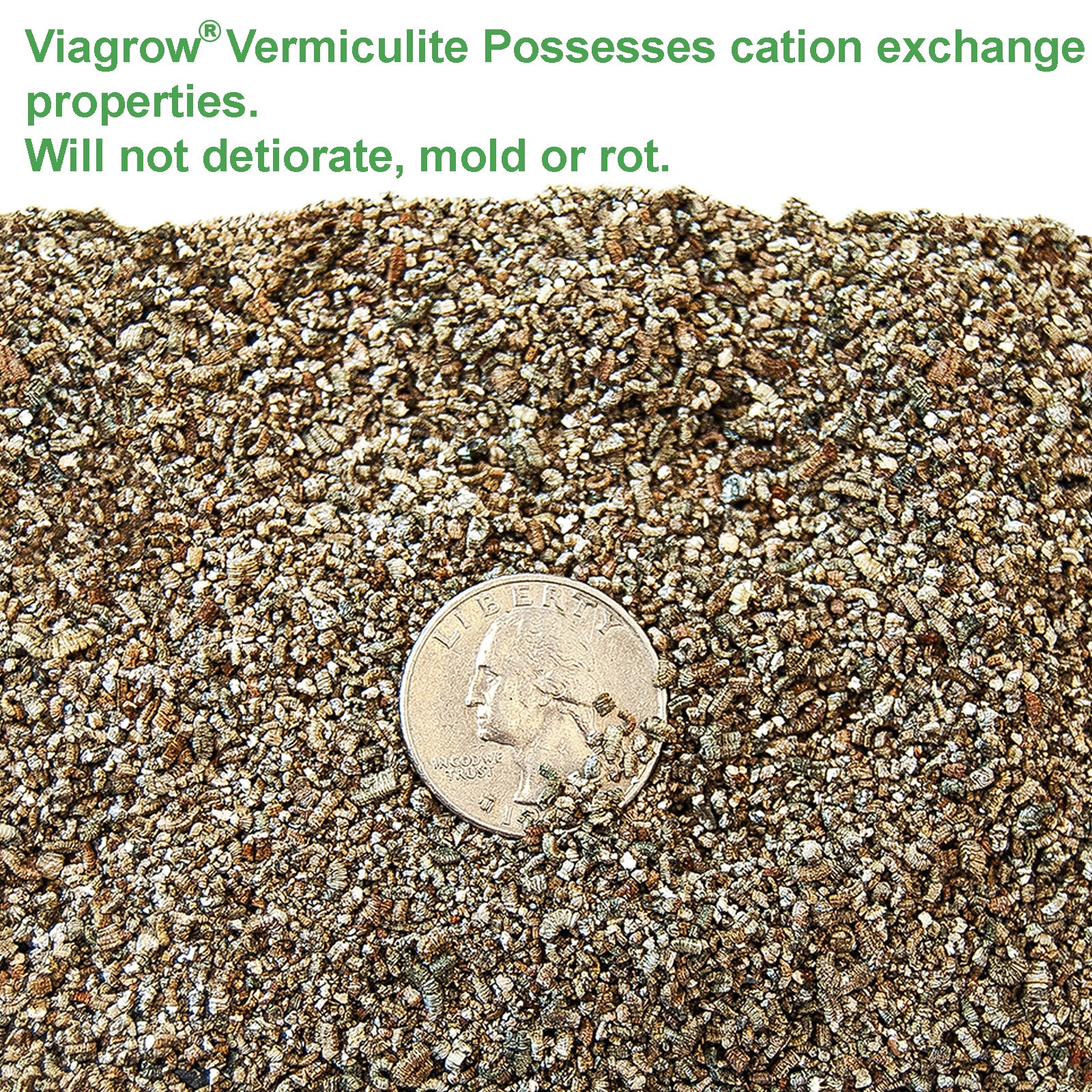 Viagrow 1 cu. ft. Perlite + 1 cu. ft. Vermiculite + 5 kg Coco Coir Grow Media Blend, Makes 128 qt. / 32 gal. / 4.4 cu. ft.
