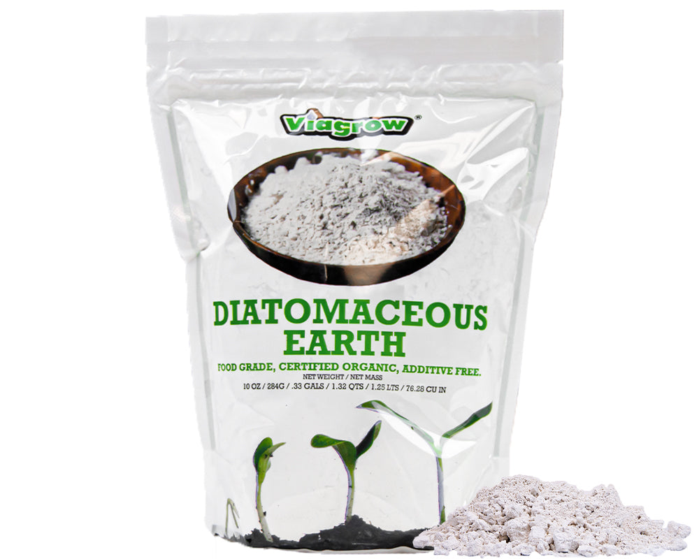 Viagrow 10oz Diatomaceous Earth Food Grade