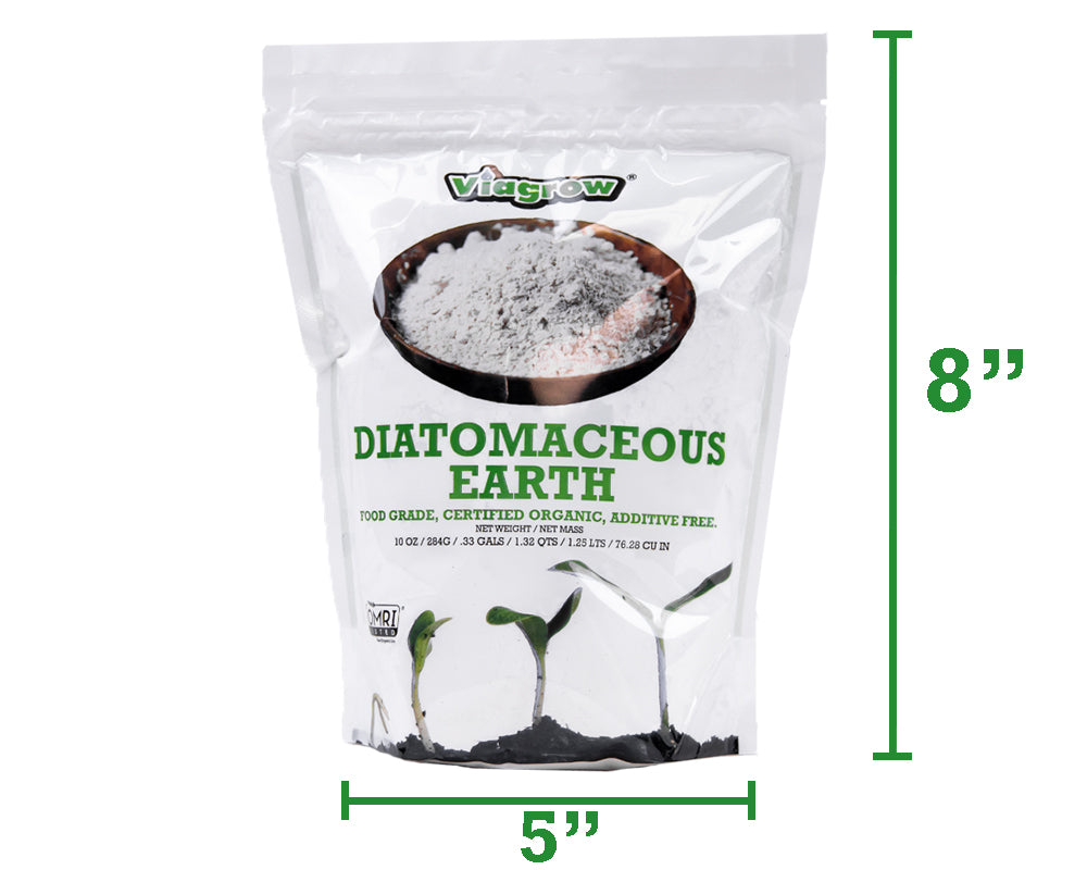 Viagrow 10oz Diatomaceous Earth Food Grade