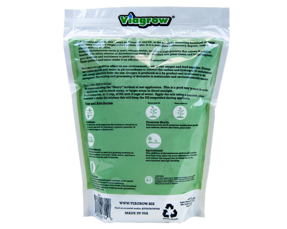 Viagrow 10oz Diatomaceous Earth Food Grade (Case of 50)