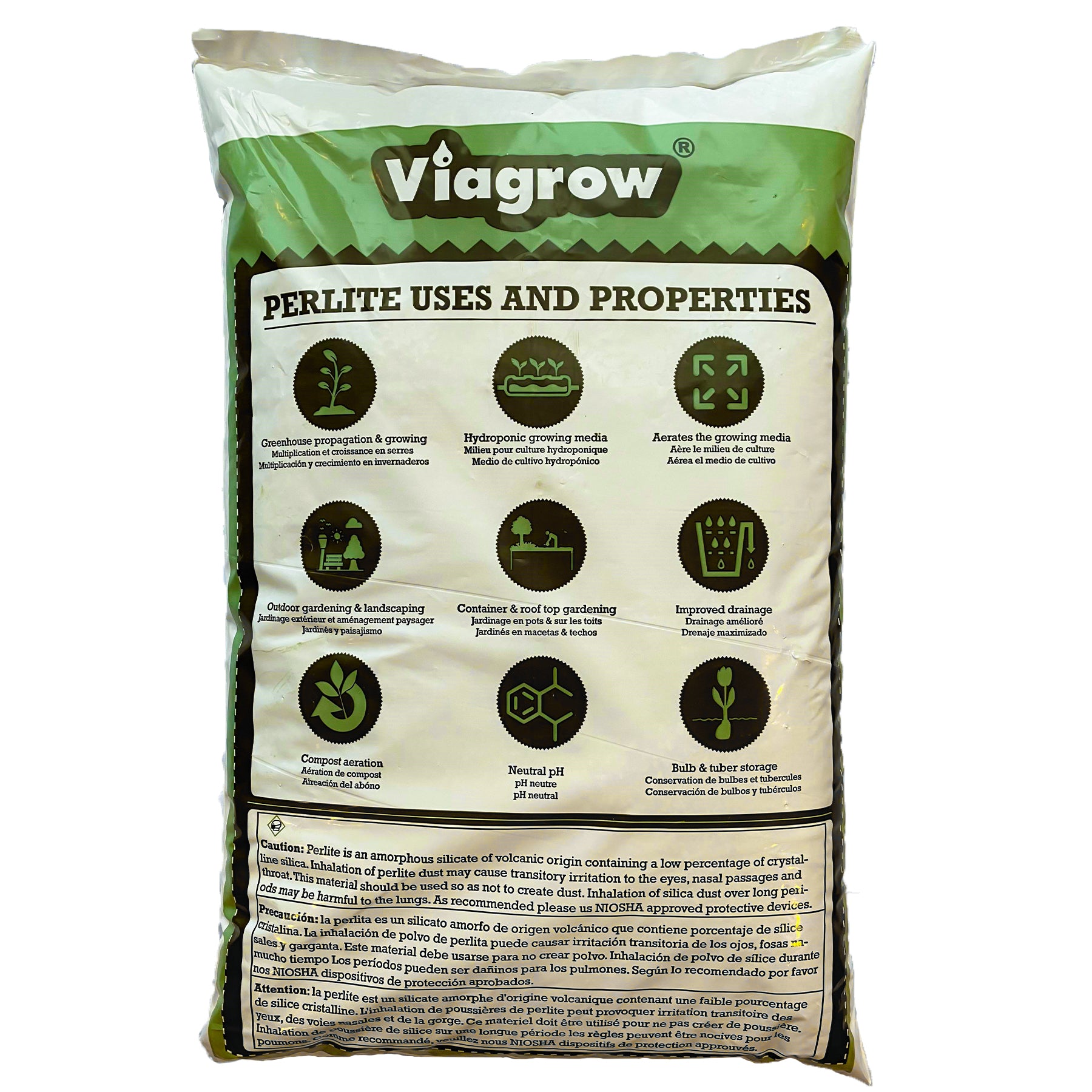 Viagrow 1 cu. ft. Perlite and Vermiculite Blend Natural Soil Amendment