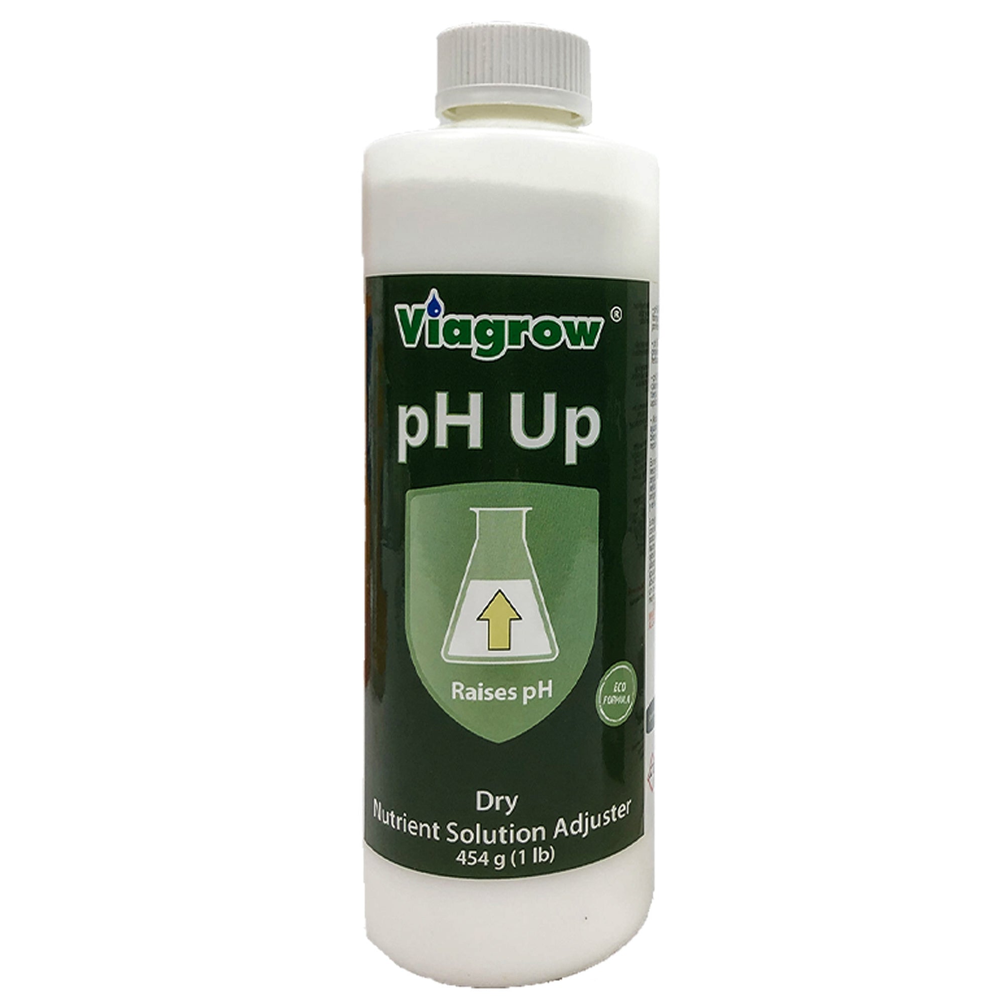 Viagrow Natural pH Up Adjusting Crystals 1 lb. Green Concentrate Application Type Nutrient Solution
