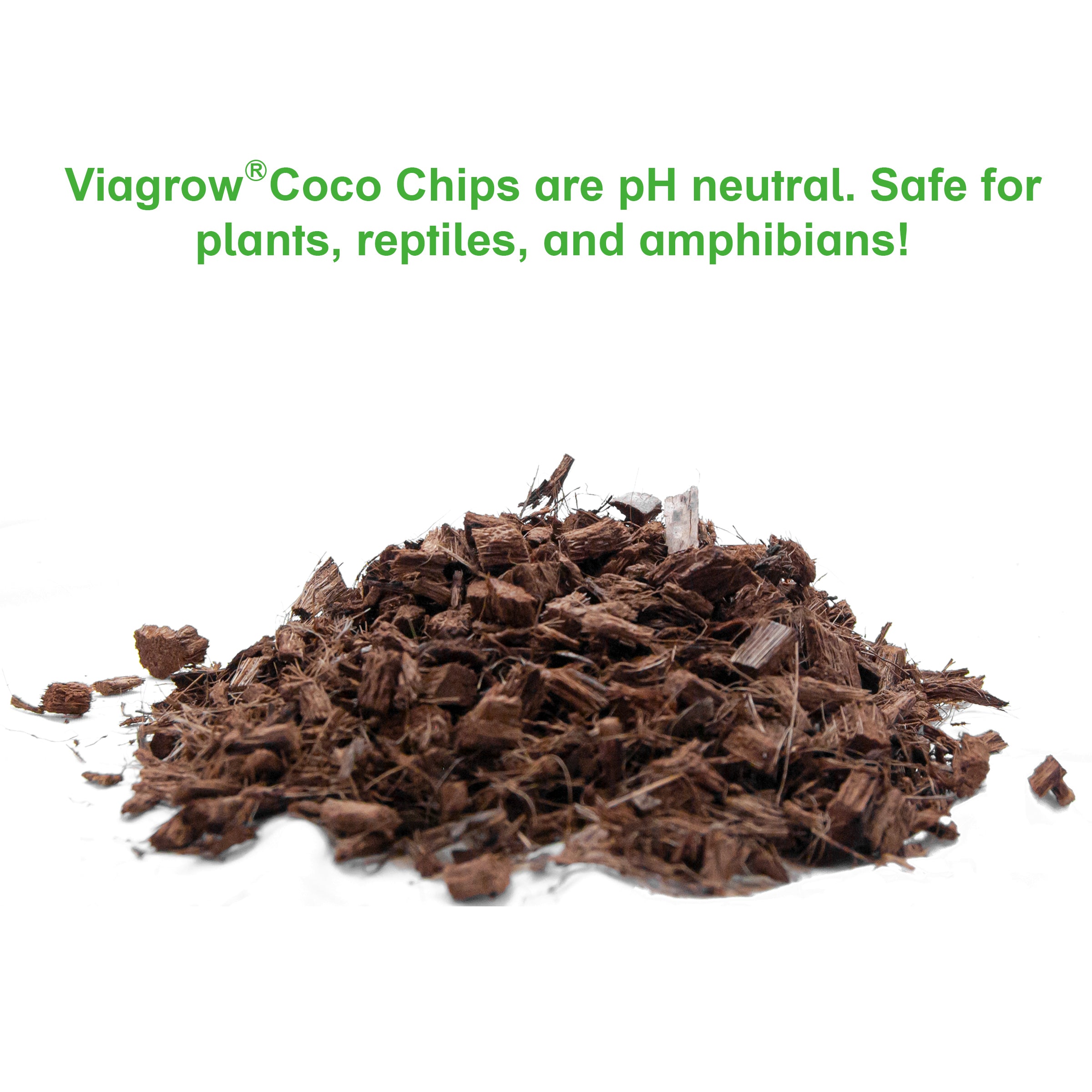 Viagrow 5 kg (10 lb.) Coco Chips Premium Reptile Bedding 198-Pallet