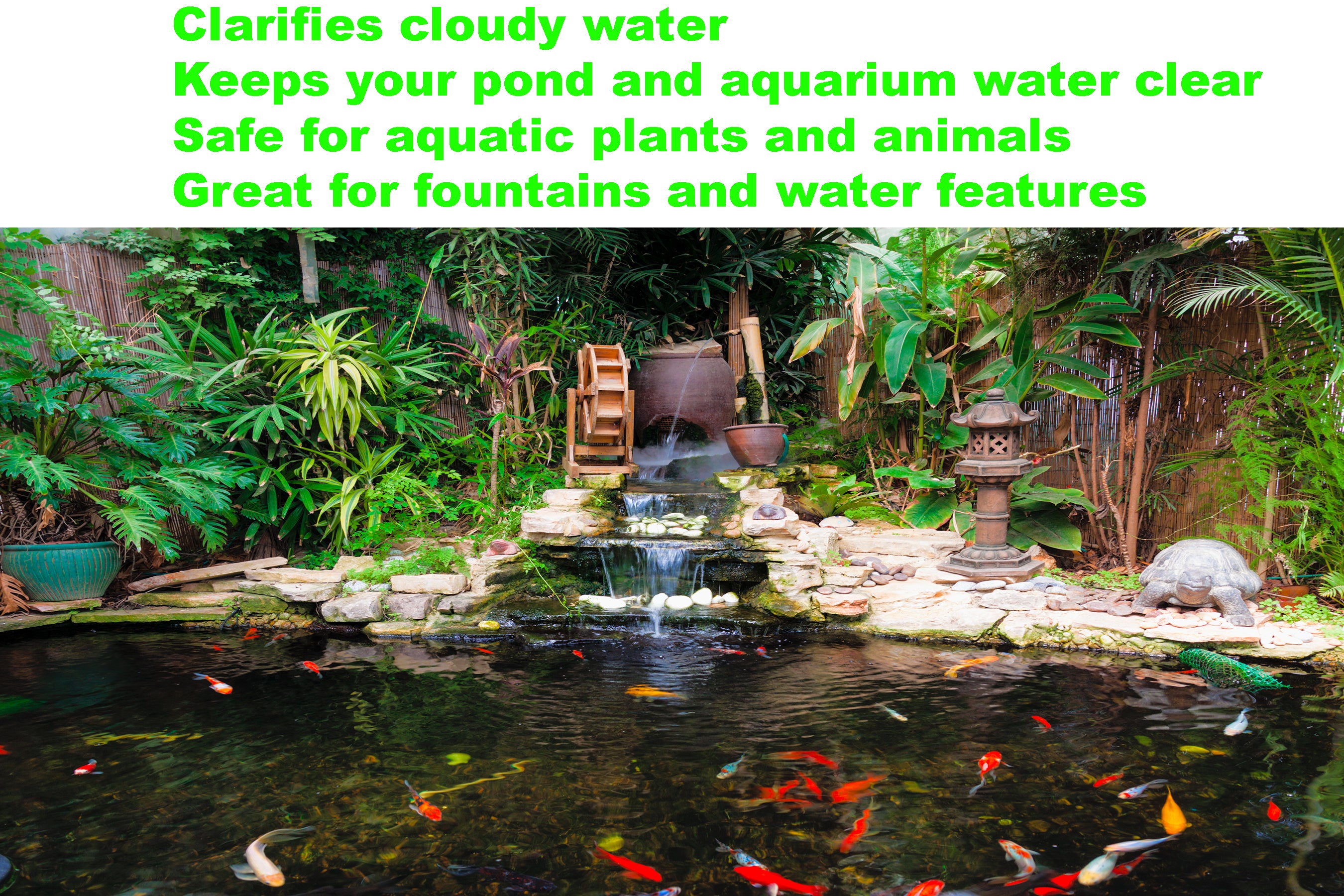 Viagrow 32 oz. STOP-ALG Water Conditioner, Algae Control and Clarifier for Aquariums and Ponds