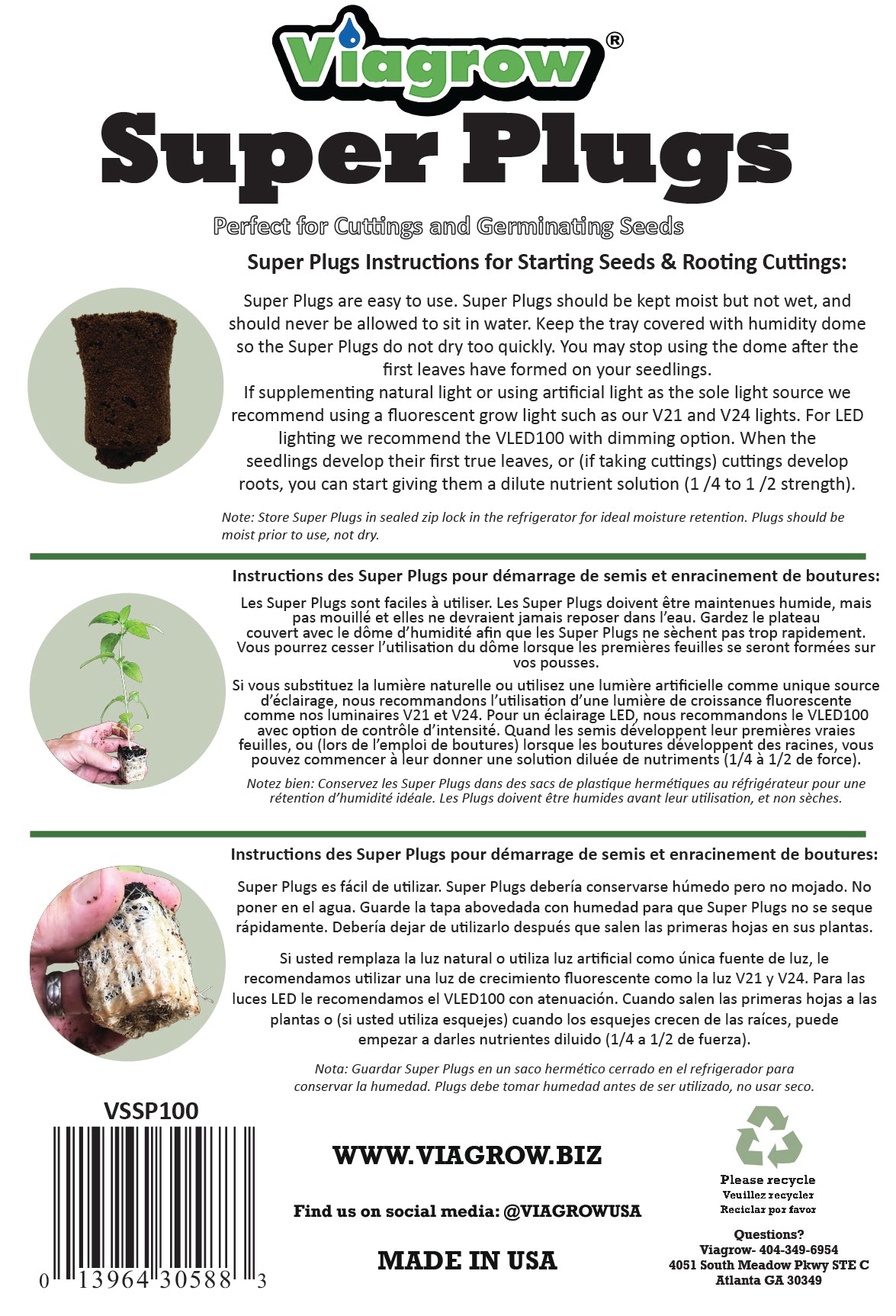 Viagrow 1,400pc Super Plug Seed Starters