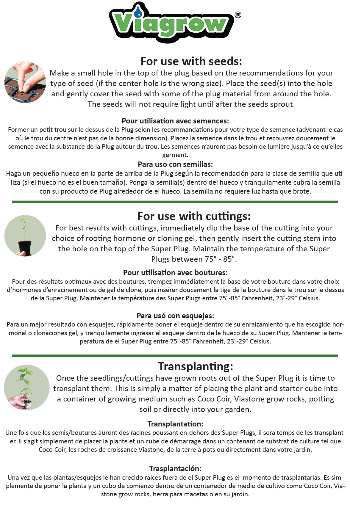 Viagrow 1,400pc Super Plug Seed Starters