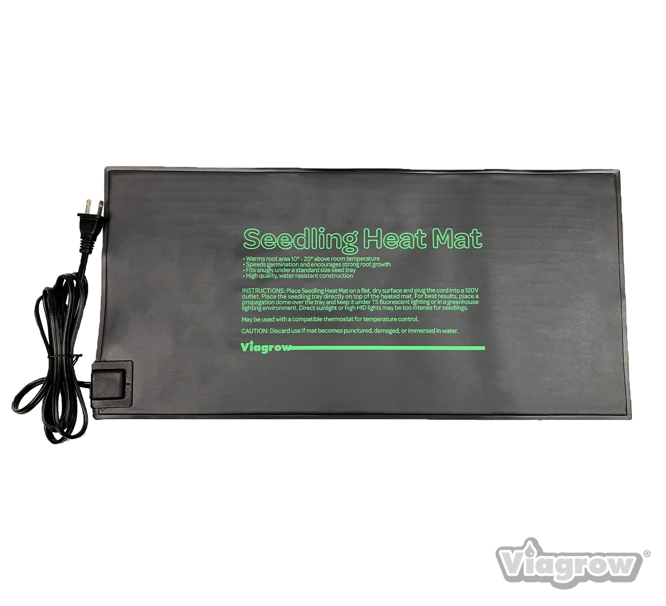 Viagrow 20.5" x 8.5" Seedling Heat Mat