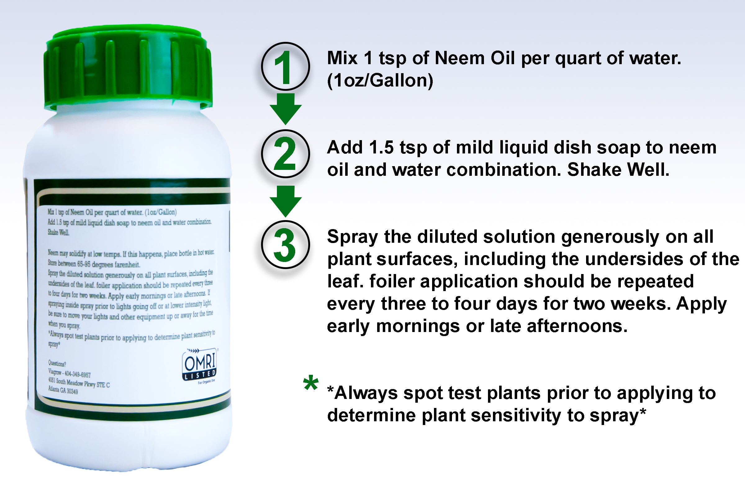Viagrow 8 oz. Organic Cold Pressed Neem Oil Seed Extract