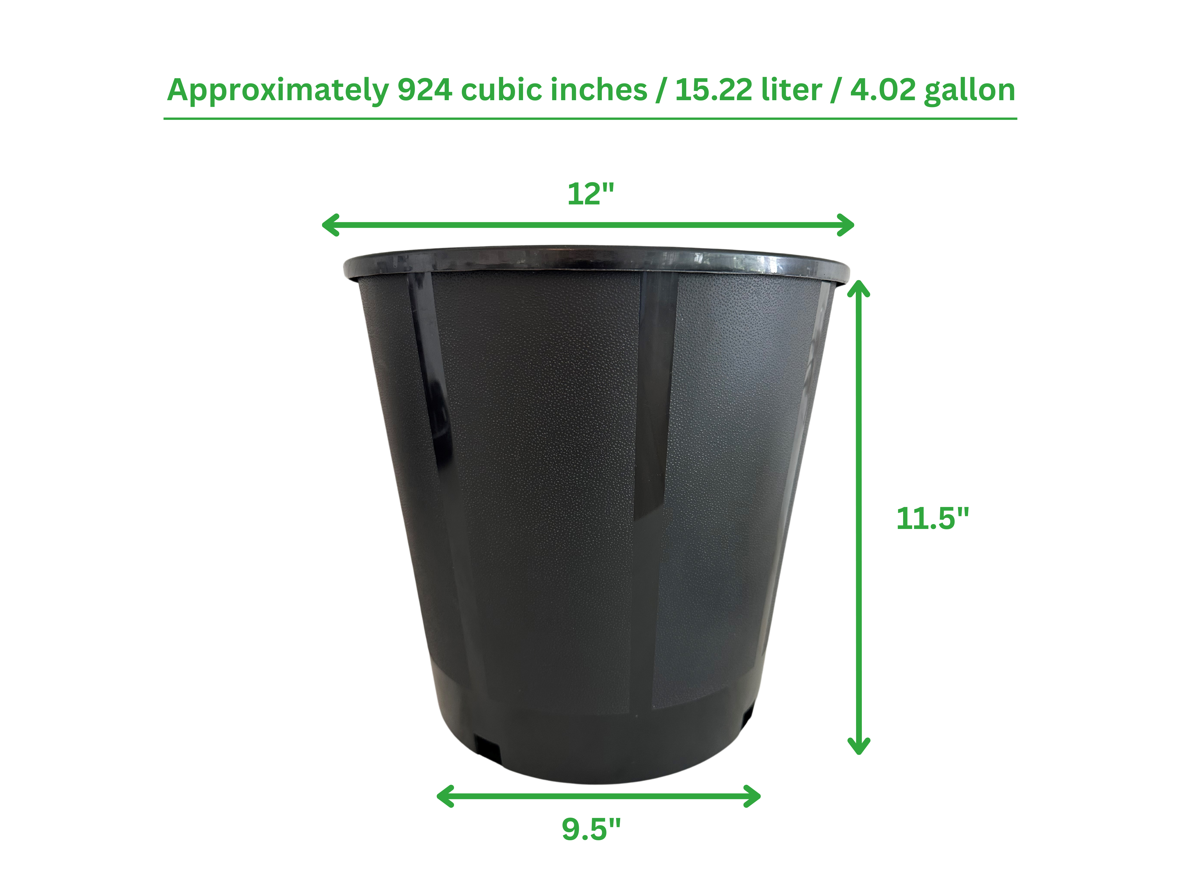 Viagrow 5 Gallon Nursery Pot Pallet (1,776 Per Pallet)