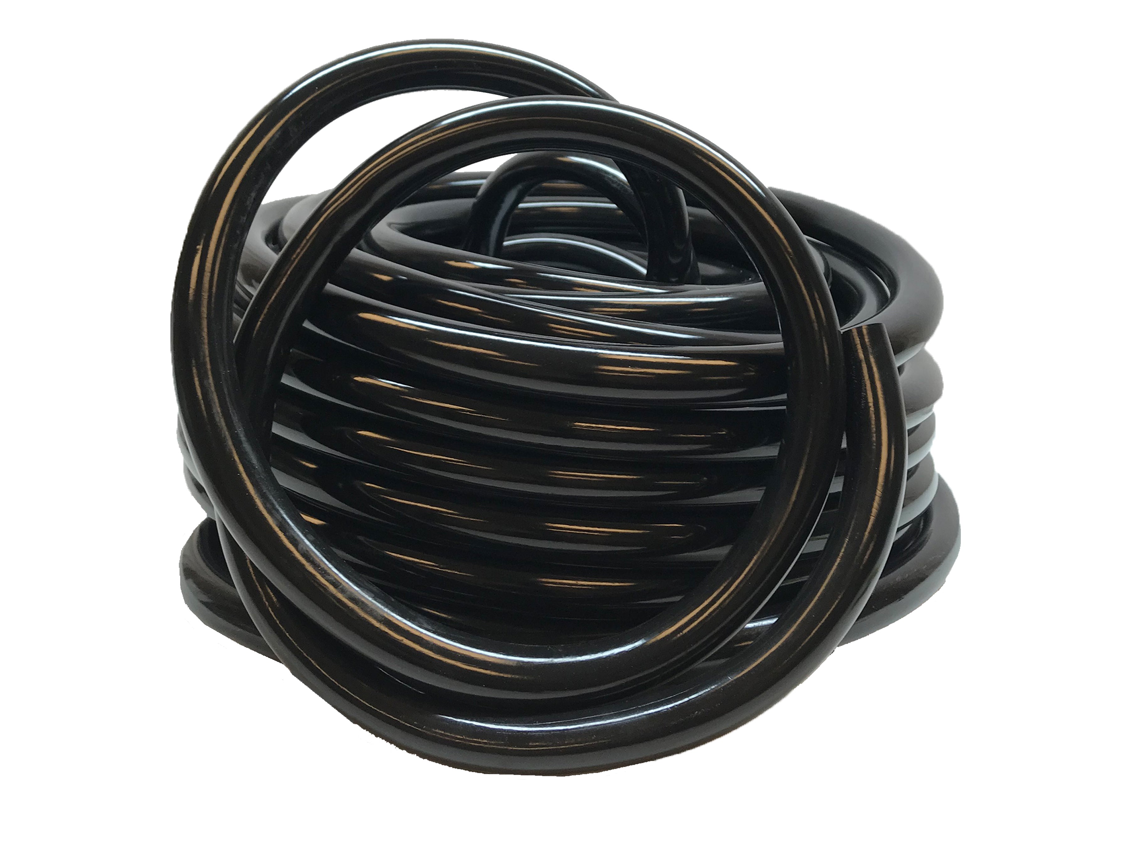 Viagrow Vinyl Multipurpose Irrigation Tubing(100ft, 3/4 inch ID-1 inch OD), Black