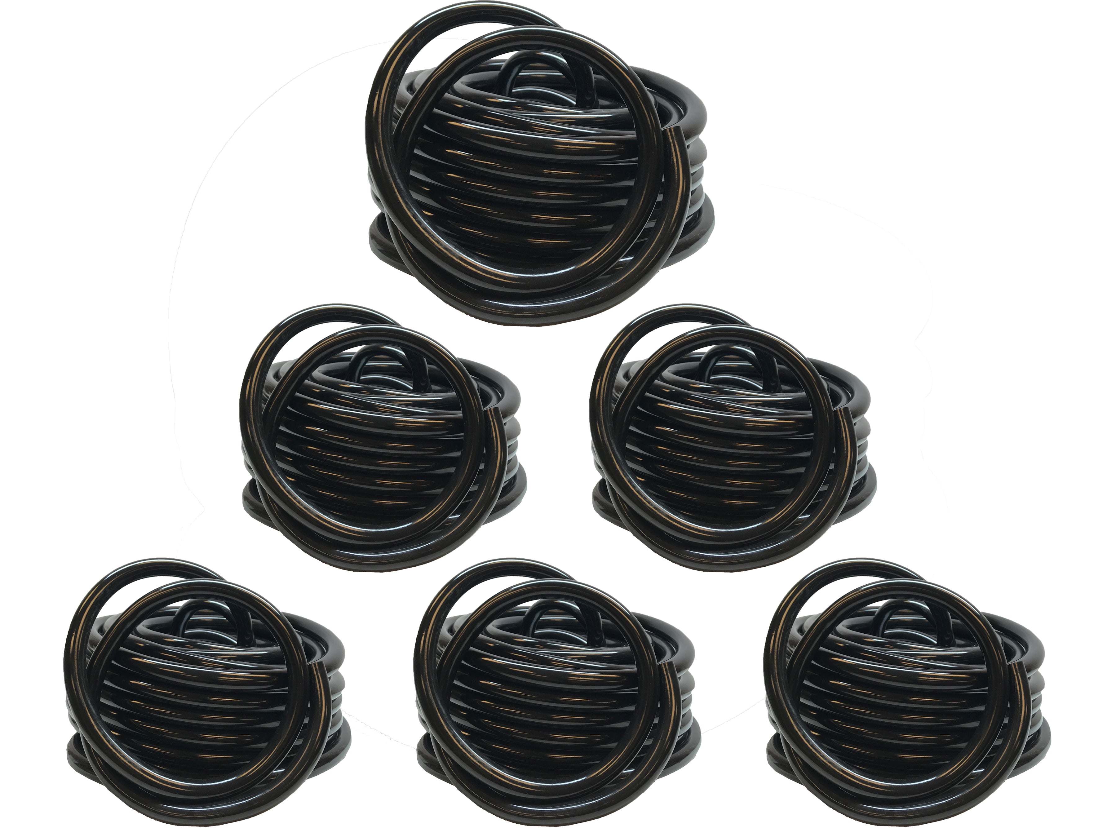 Viagrow Vinyl Multipurpose Irrigation Tubing(100ft, 3/4 inch ID-1 inch OD), Black (Case of 6)