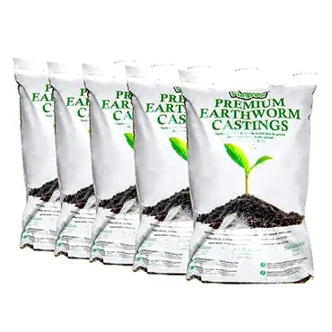 Viagrow 6LBS Premium Earthworm Castings, Soil Builder, Soil Amendment