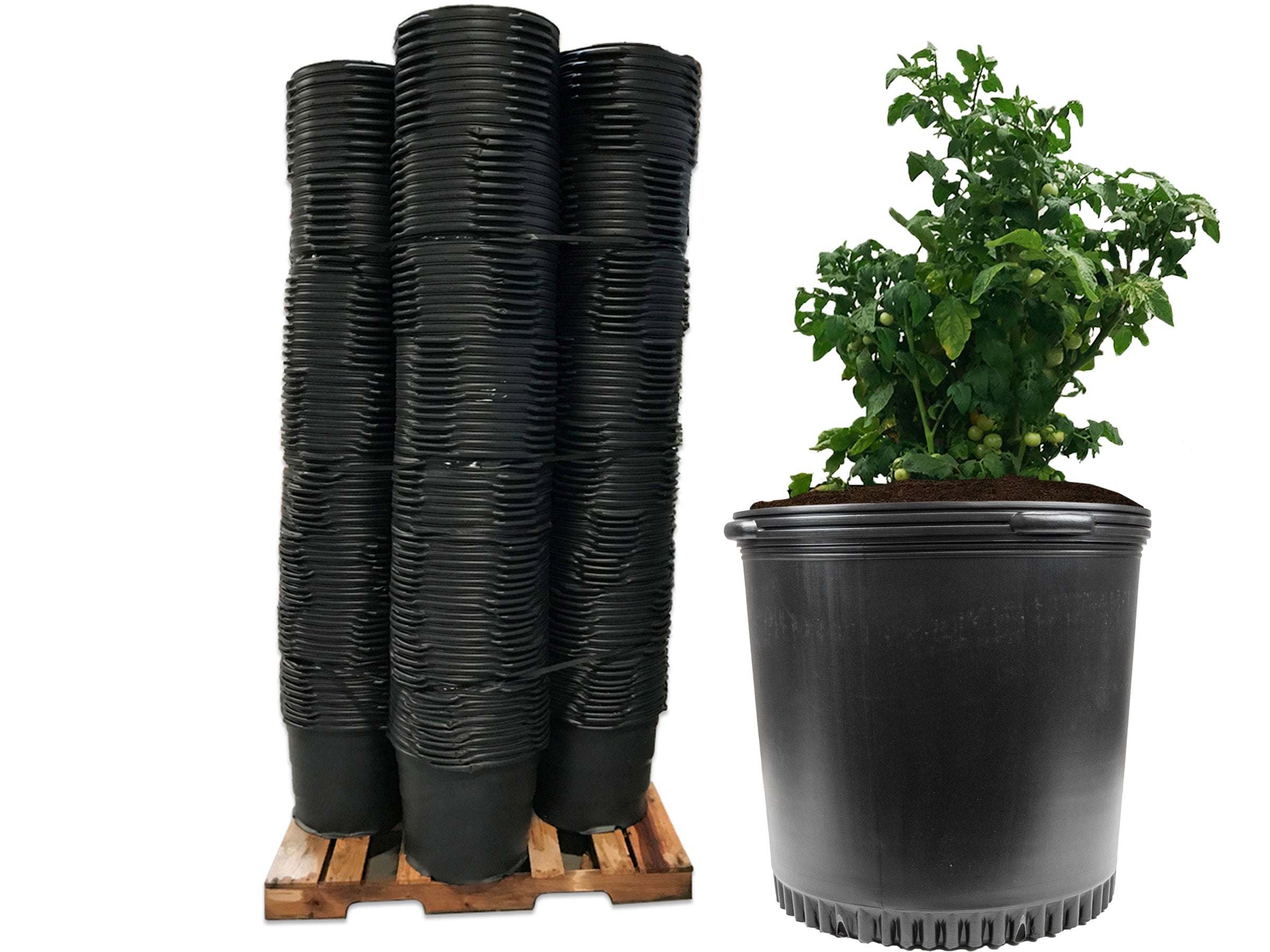 Viagrow 15 Gallon Nursery Pot Pallet (390 Per Pallet)