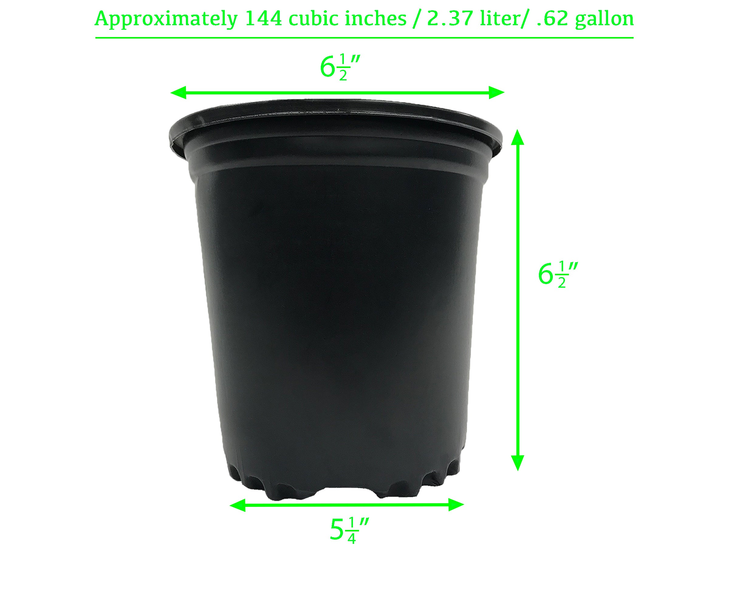 Viagrow 1/2 Gallon Nursery Pot Pallet (Pallet of 15,080)