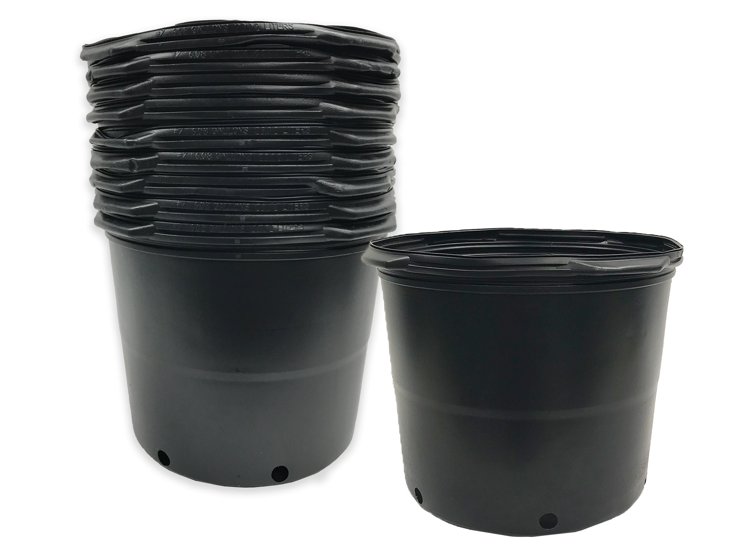 Viagrow 7 Gallon Nursery Pot (Per Pack)