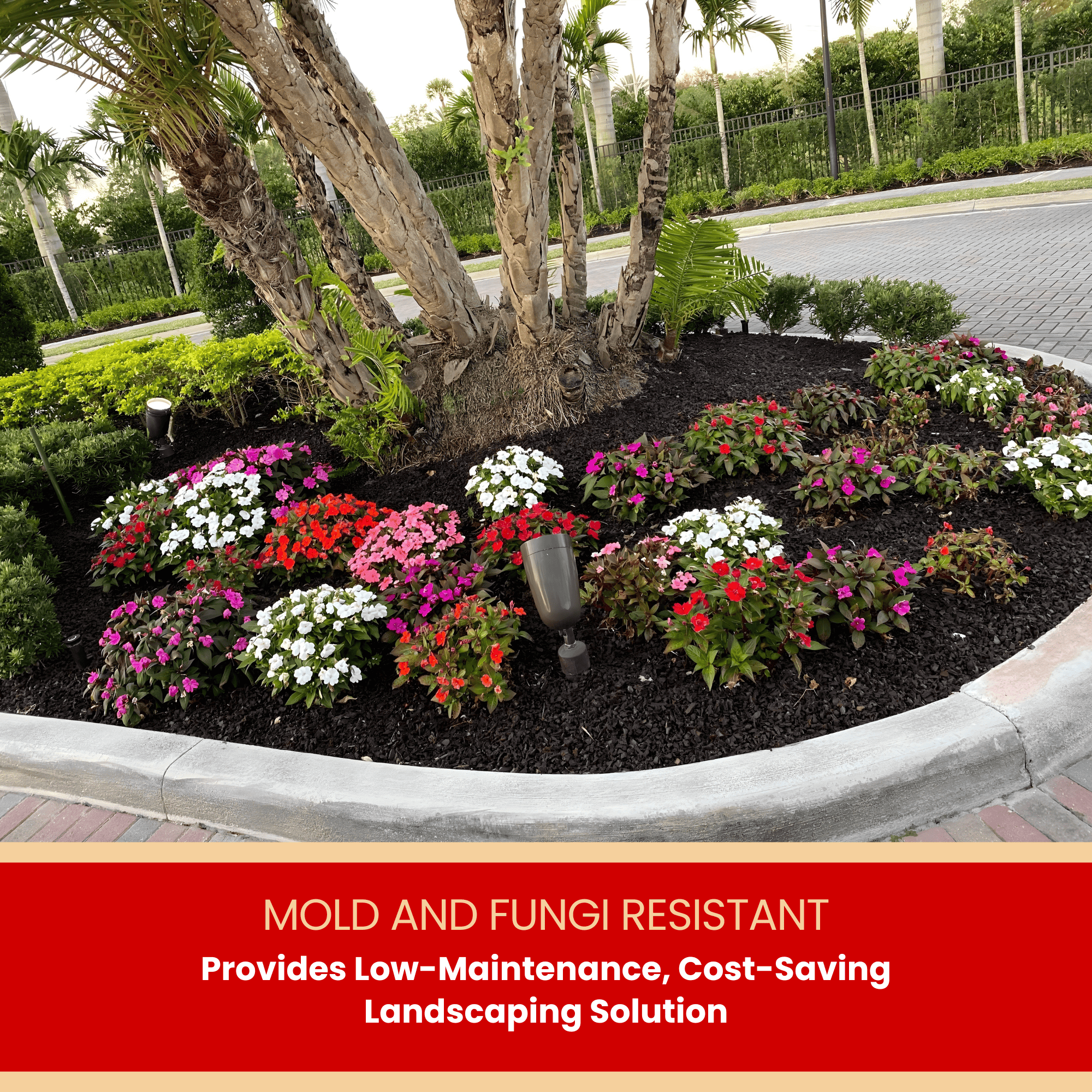 Viagrow Cypress Rubber Playground and Landscape Mulch