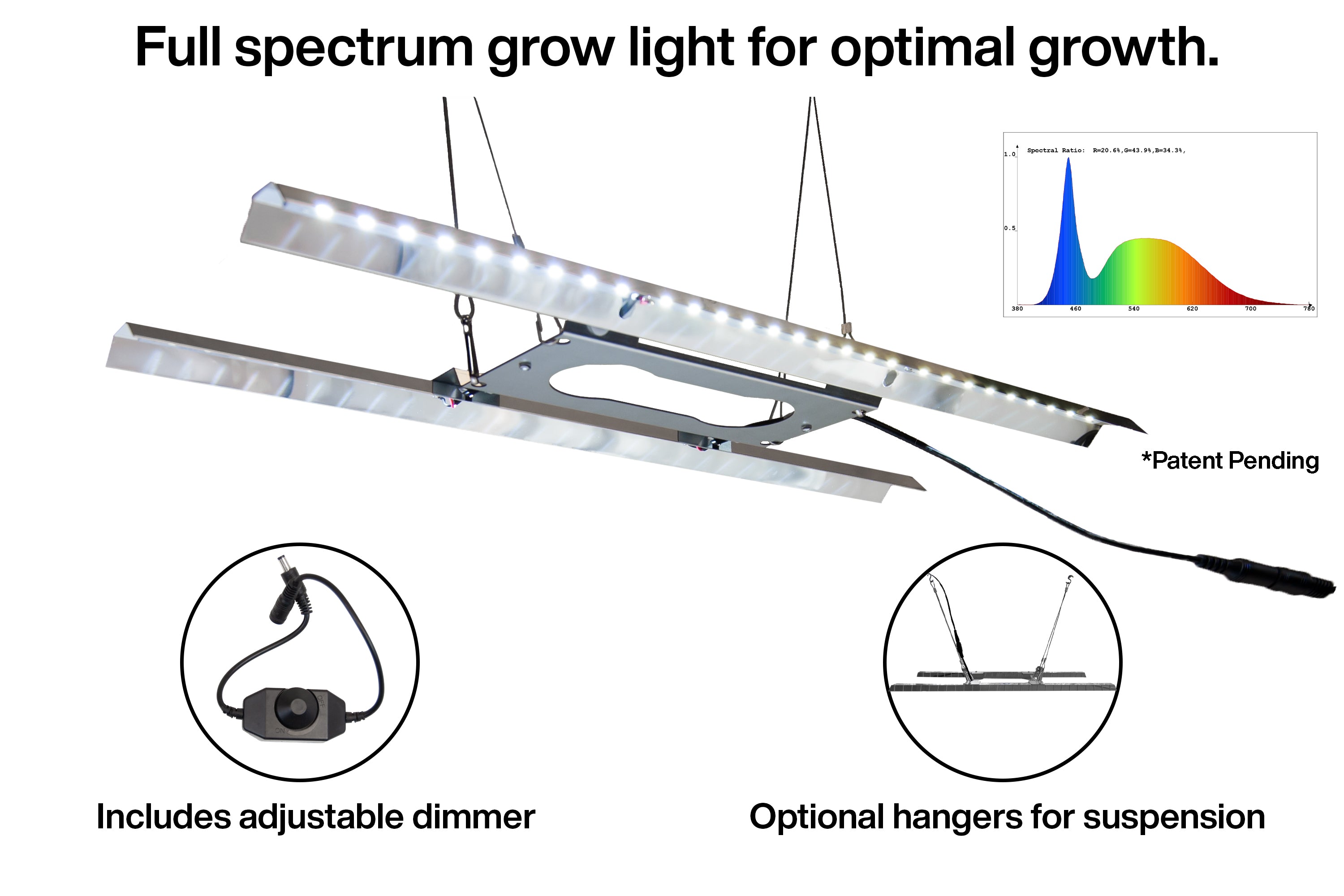 Viagrow Seedling Station Kit with LED Grow Light, Propagation Dome 4x Durable Propagation Tray