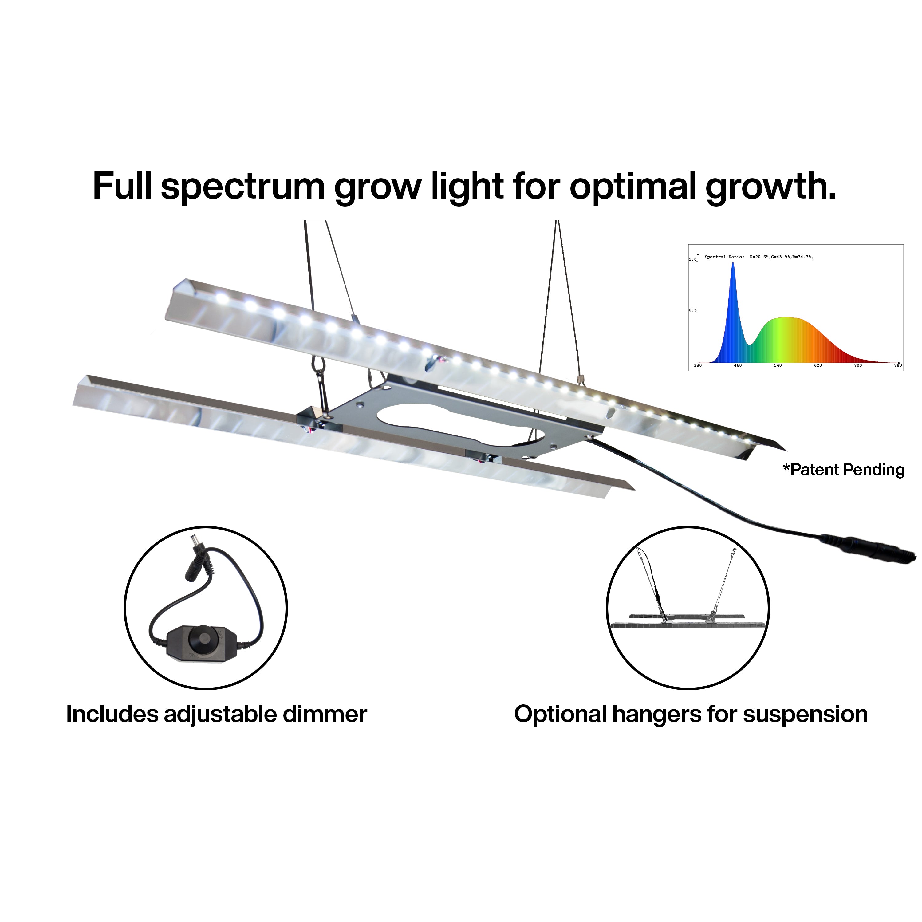 Viagrow Seedling Station Kit with LED Grow Light, Propagation Dome, Tray and 50 Coir Seedling Starters (Case of 5)