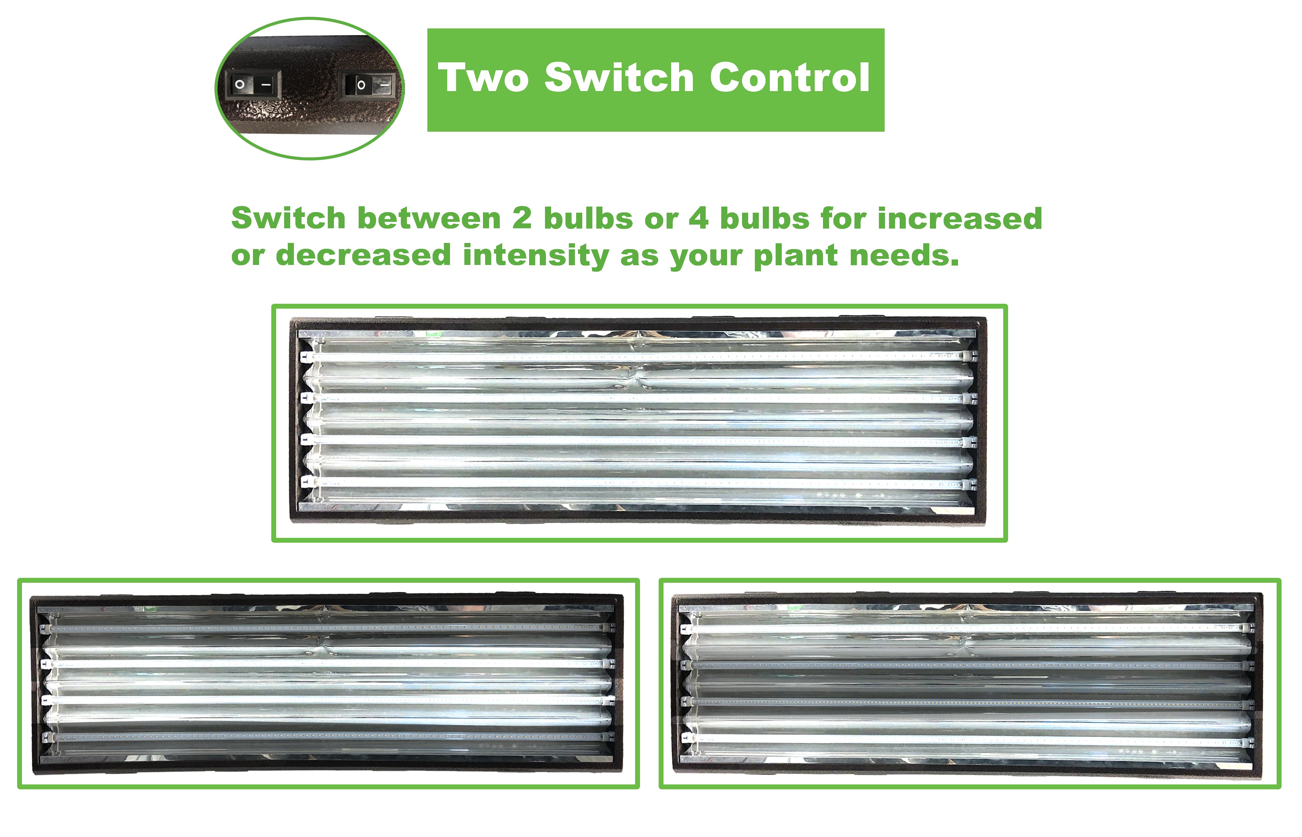 ViaVolt 4 ft. T5 High 1-Bulb Output Fluorescent Grow Light Fixture (Pallet of 35)