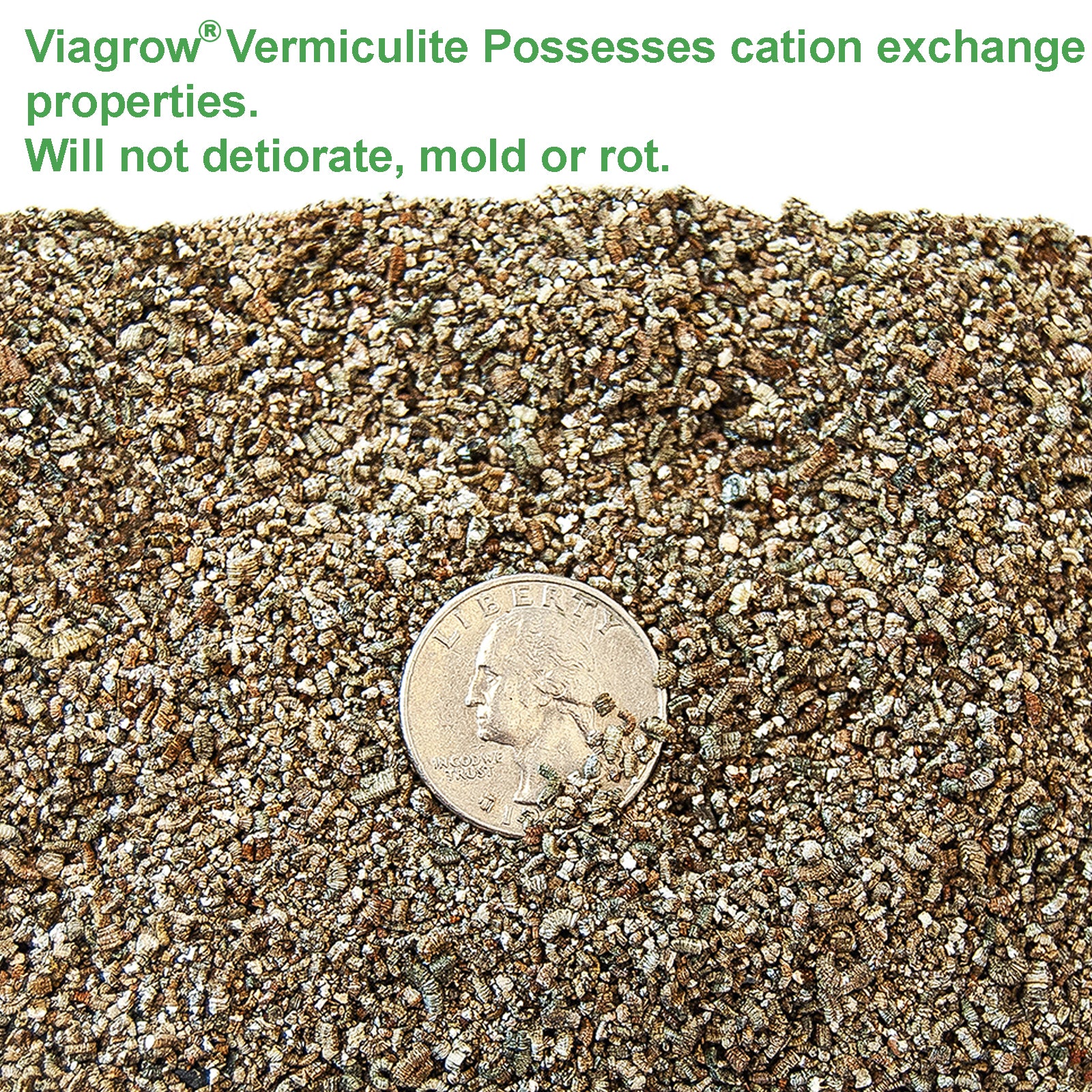 Viagrow 1CF Perlite+1CF Vermiculite+5KG Coco Coir, Makes 128 Quarts / 32 Gal / 4.4CF