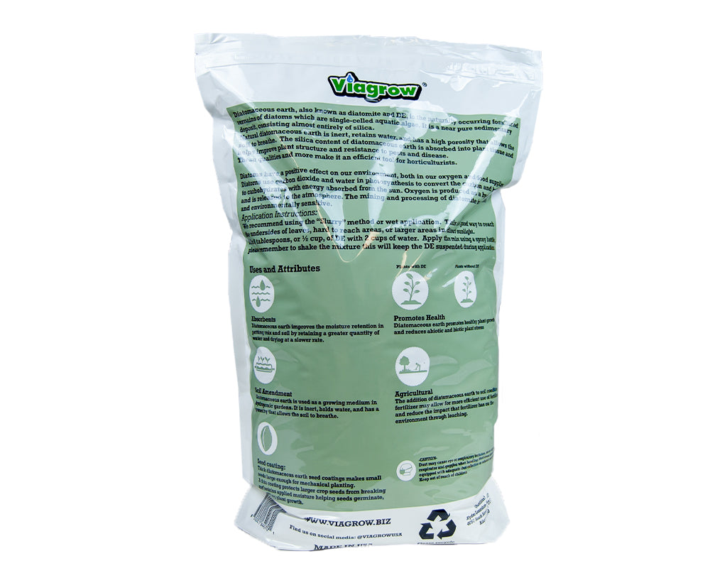 Viagrow 6LBS Diatomaceous Earth Food Grade (Case of 6)